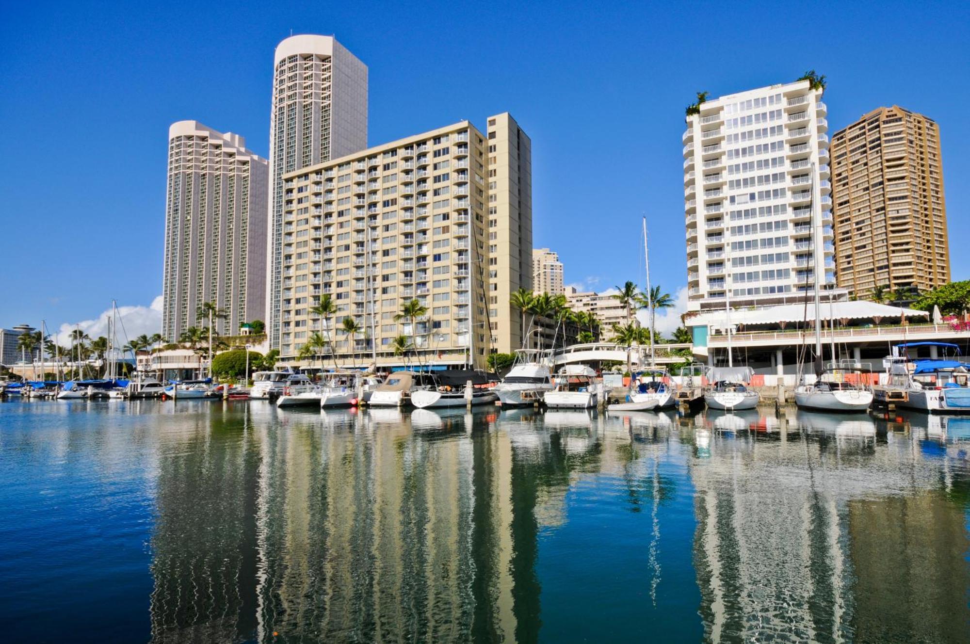 Ilikai Marina 1381 City View Studio Гонолулу Экстерьер фото